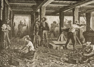 Silver Mining in Nevada, from 